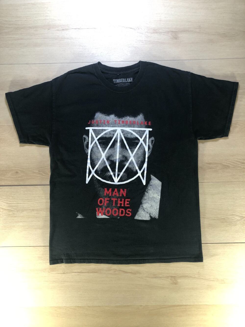 Timberlake Man of the Woods Tour Tee Black L [0018]